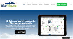 Desktop Screenshot of blue-alligator.com